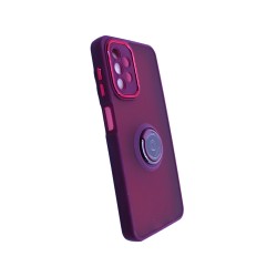 Capa com Anel de Suporte para Samsung Galaxy A13 5G Marrom Fumado Capa com Anel de Suporte para Samsung Galaxy A13 5G Marrom Fumado